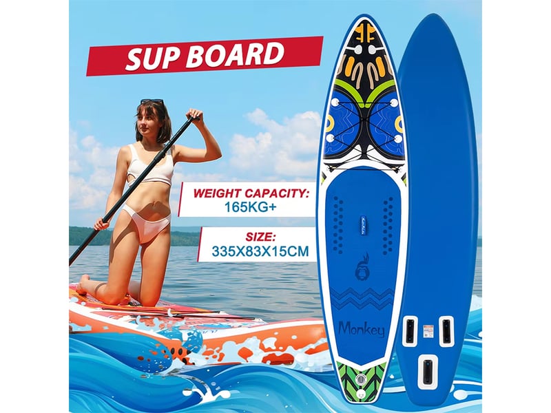  Planche de SUP Funwater SUPFR02D - 335x82x15cm 180kg  - Conforama C
