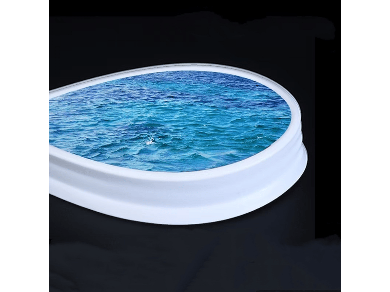  Pare-éclaboussures de porte de douche de 10 cm de haut, pare-éclaboussures de douche pliable de 200 cm (blanc).  - Conforama E