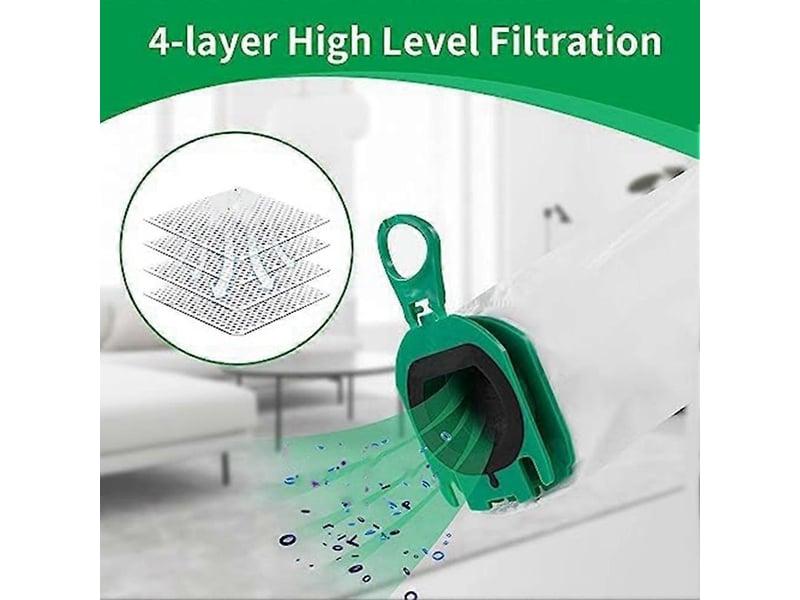  For vorwerk kobold vb 100 fp 100 vb100 fp100 vacuum cleaner dust bag spare parts non-woven dust bag 20pcs  - Conforama D