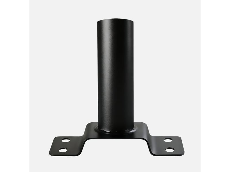 Support mural pour lampadaire fabrilamp bazan noir 15 x 4,8 x 4,8 cm 263380009 - Conforama C