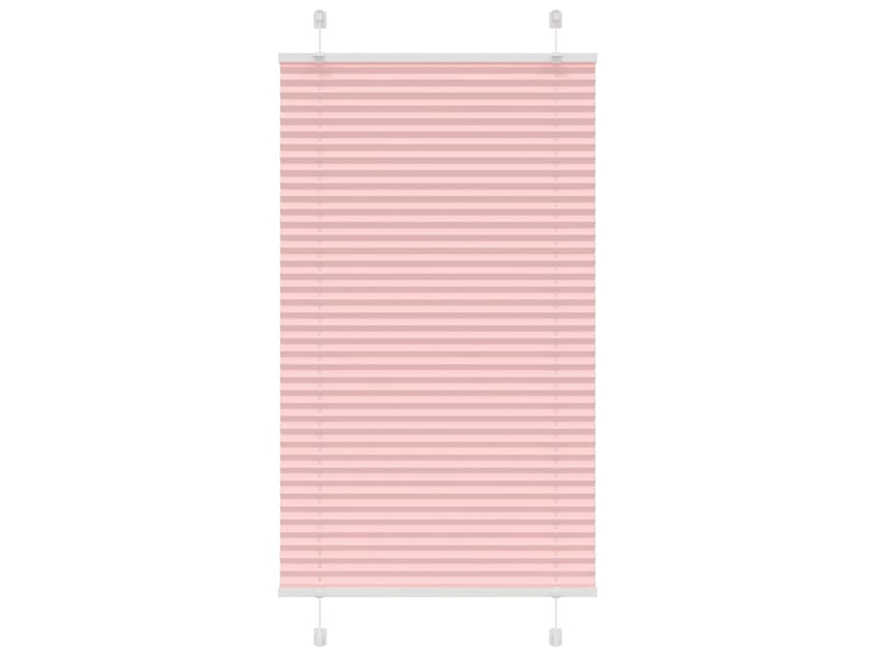  Store plissé, store de fenêtre rose 75x100 cm largeur du tissu 74,4 cm polyester cf47003  - Conforama B