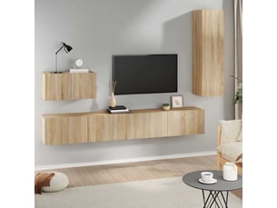 Meuble tv coloris beige <strong></strong> <strong></strong>