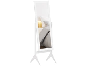 Miroir de salle de bain coloris blanc <strong></strong> <strong></strong> - 47 cm x 47 cm