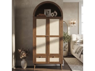 Armoire <strong></strong> <strong></strong> coloris marron largeur 55 cm