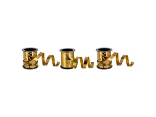 Lot de 3 rouleaux de bolduc 5 mm ou 10mm l.10m
