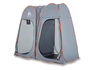 Tente d'intimité gris et orange escamotable imperméable shl59303