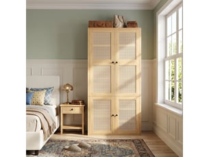 Armoire     <strong></strong> <strong></strong> coloris naturel largeur 47 cm