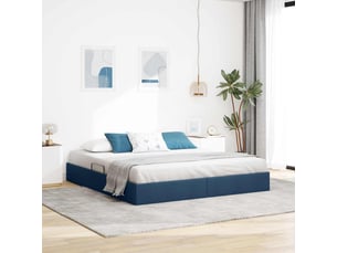 Lit 2 places 180x200 cm    coloris bleu