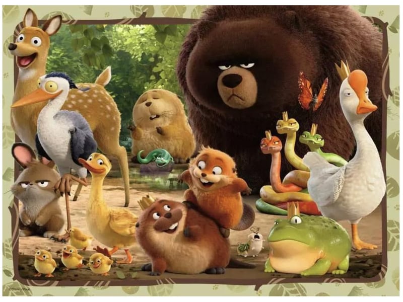  Puzzles enfants 100 xxl pieces - les secrets du monde animal 043638 - Conforama B