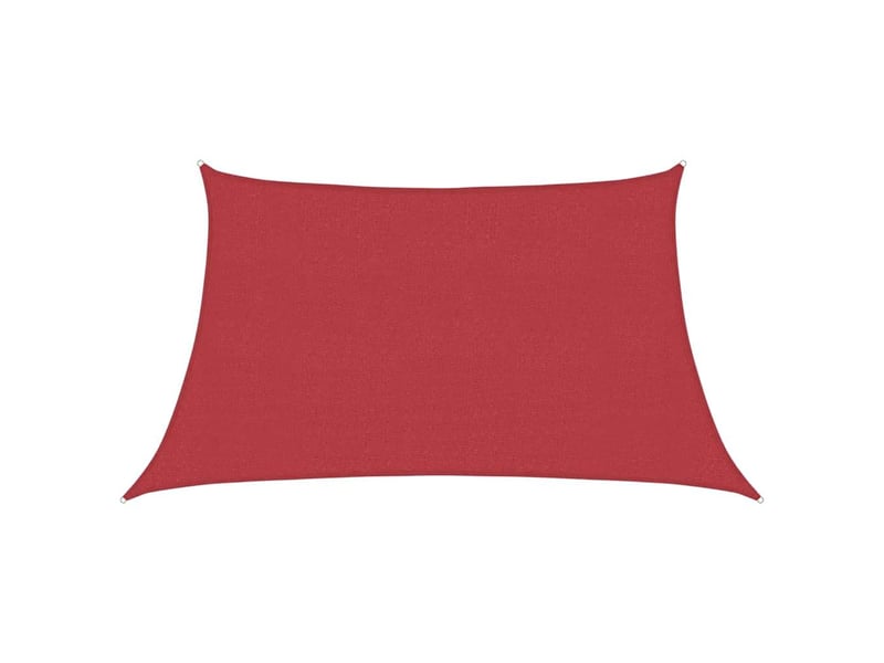  Voile d'ombrage - voile d'ombre - voile parasol 160 gm² rouge 34x2 m pehd  - Conforama A
