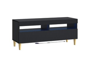 Meuble tv coloris noir 1 cm