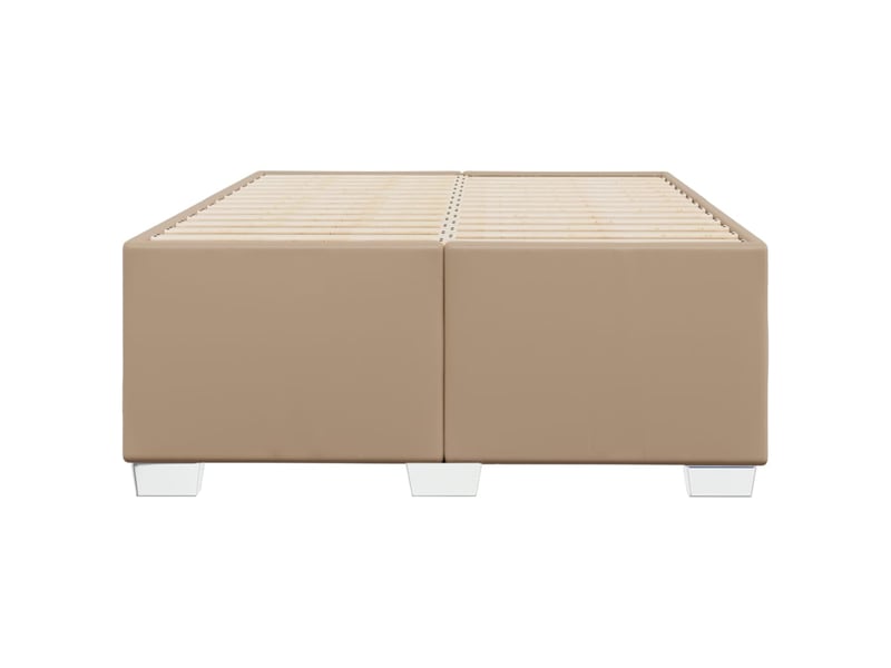  Lit double- lit adulte -  cadre de lit sans matelas cappuccino 120x190 cm similicuir  - Conforama C