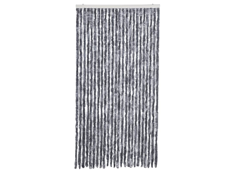  Rideau anti-mouches, moustiquaire argenté 100x230 cm chenille cf43487  - Conforama C