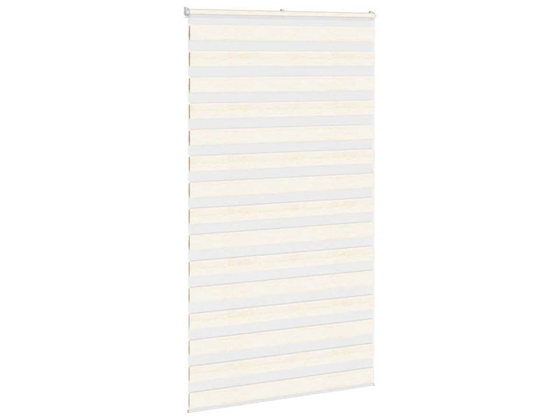  Store zèbre, store de fenêtre beige marbré largeur du tissu 125,9 cm polyester cf48263  - Conforama C