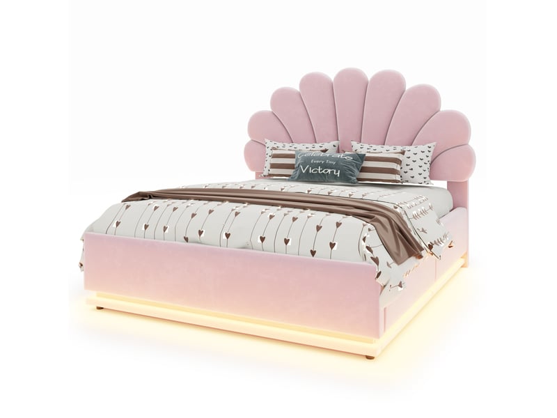 rose pâle