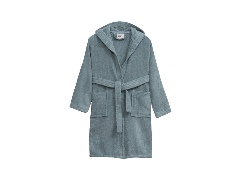  Peignoir de bain enfant interbaby taille 14 ans - bleu - coton éponge, boîte cadeau 00516-T14-01 - Conforama C
