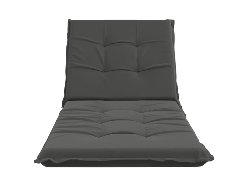 Coussin de transat, coussin pour bain de soleil gemert 100 % polyester anthracite cf56097 - Conforama D
