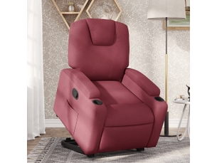 Fauteuil fixe  <strong></strong> Tissu rouge