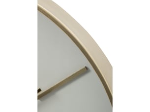 Horloge murale design runa 90cm blanc