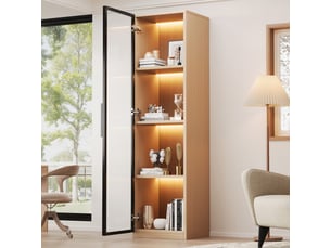 Vitrine coloris naturel  <strong>SWEIKO</strong> <strong></strong> - x165 cm