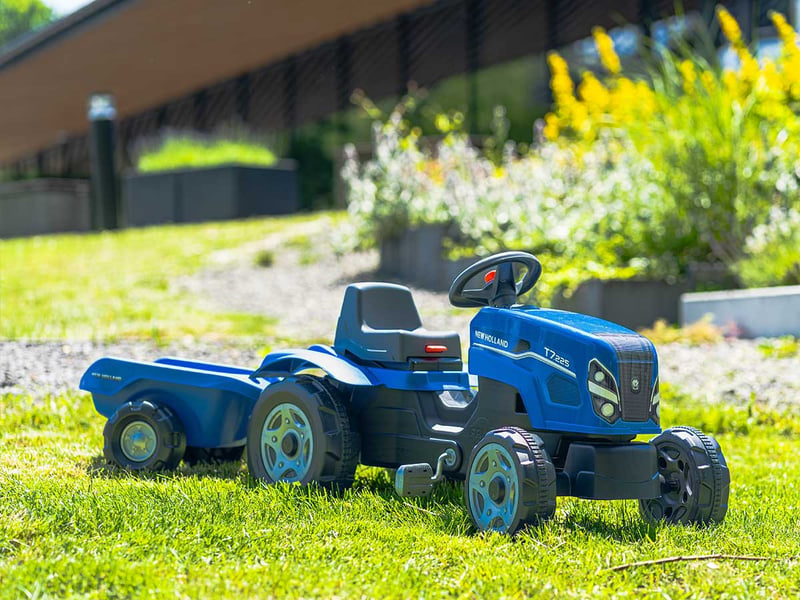  Tracteur enfant new holland avec remorque 2 à 6 ans - falk  - Conforama B