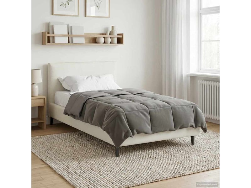  Couette - duvet d'été 155 x 220 cm été microfibre (100% polyester)  - Conforama D