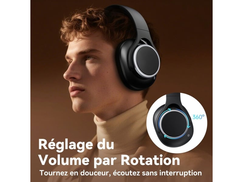  Casque bluetooth pliable sur-oreille anc hybride b15 55h batterie 40 mm enc ipx5 noir 176665_AAAHO48365_6_DROPFR - Conforama B