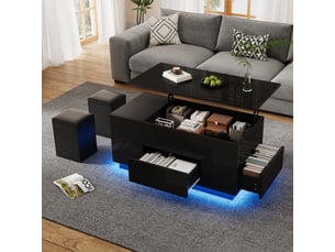 Table basse  coloris noir <strong></strong> <strong></strong>