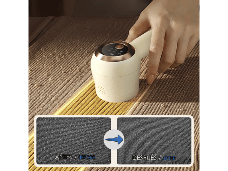  Coupe-duvet pour la maison. Compact et portable, avec batterie rechargeable.  - Conforama E