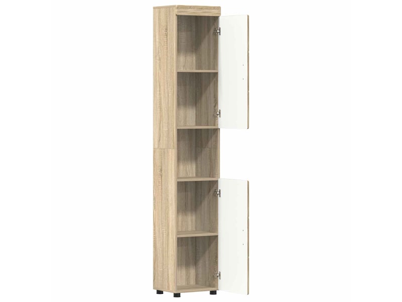  Ensemble d'armoire de salle de bain tulum chêne sonoma cf62983  - Conforama E