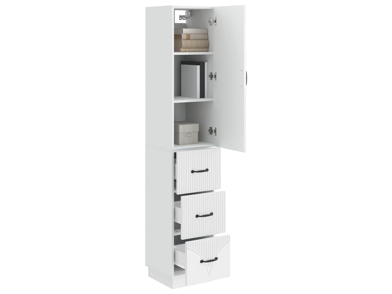  Ensemble de meubles 2 pcs, rangement de salon 33 x 34,5 x 87 cm bois d'ingénierie shl3653  - Conforama C