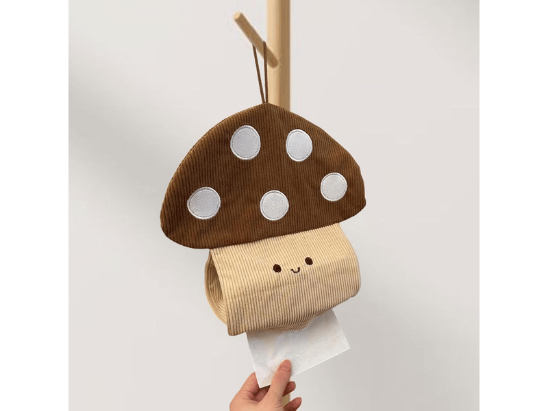  200 pièces boîte mouchoirs champignon marron mural peu encombrante  - Conforama C