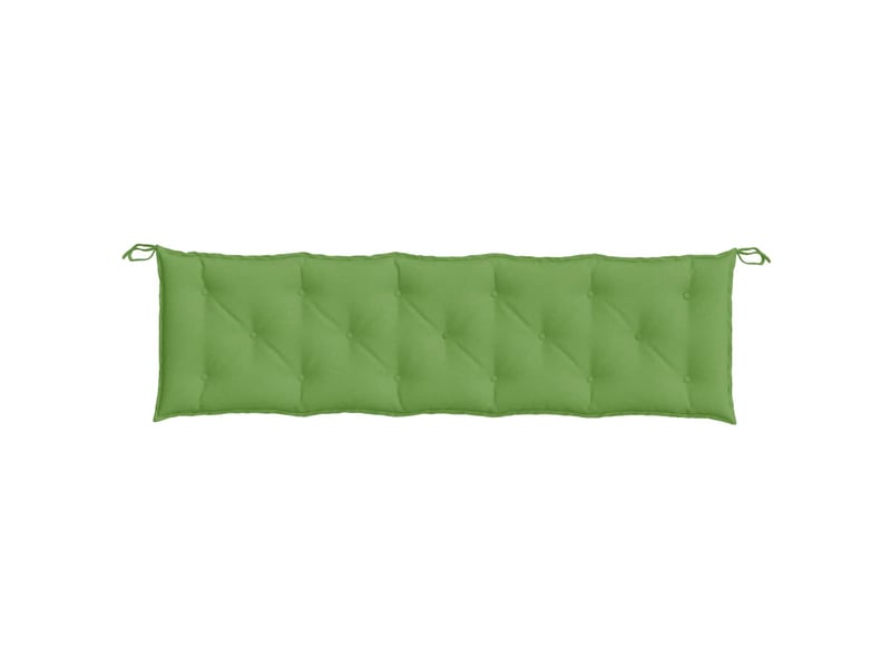  Coussin de banc de jardin, coussin d'assise vert mélangé 180x50x7 cm tissu cf52876  - Conforama D