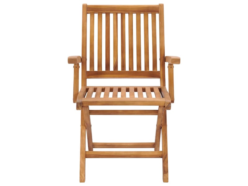 Lot de 2 chaises pliantes de jardin, chaise d'extérieur avec coussins bleu clair, en bois de teck massif cf31968 - Conforama D