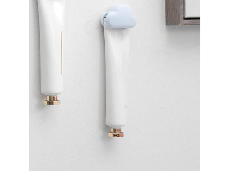  Crochets muraux lot de 3 organiseurs de brosses à dents, distributeur mural et porte-brosse à dents, organiseur, bleu XLH-ZLS-004206MF - Conforama B