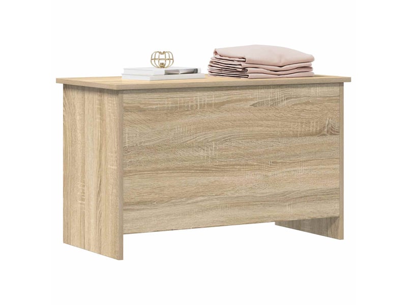  Coffre de rangement avec stockage chêne sonoma 80x40x50 cm  - Conforama C