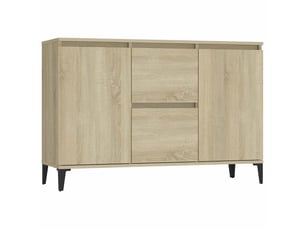 Buffet - bahut - meuble de rangement chêne sonoma 102x35x70 cm bois d'ingénierie