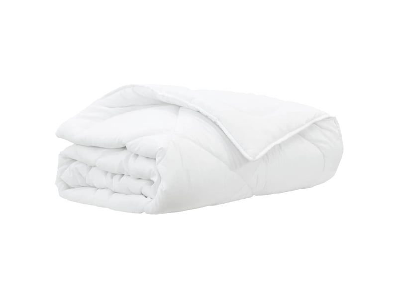 Couette - duvet d'été 240 x 202 x 3 cm été polyester blanc respirant  - Conforama A