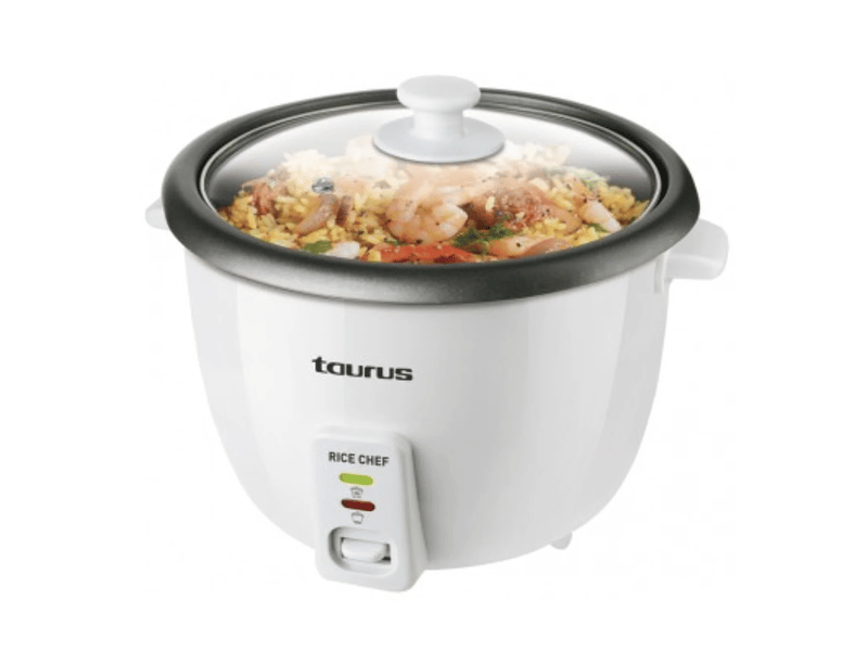  Cuiseur a riz 1.8 l 700 w rice chef avec plateau vapeur et couvercle verre 8145512 - Conforama B