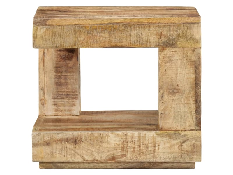  Table basse | table d'appoint salon 45x45x40 cm bois de manguier massif  - Conforama B