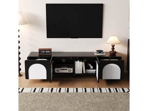 Meuble tv coloris blanc OOIILLEE