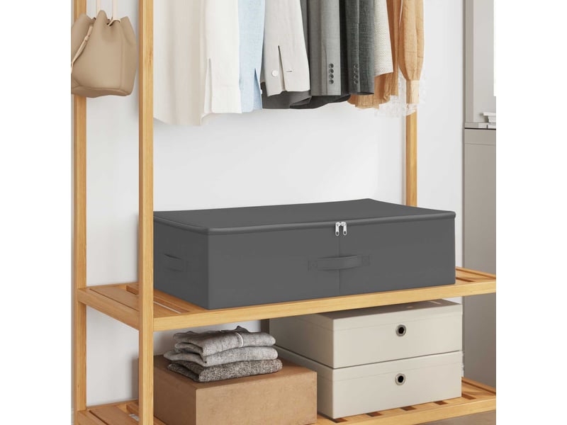  Boîte de rangement 6 pcs tissu intissé 70x40x18 cm 50,4 l shl26828  - Conforama B