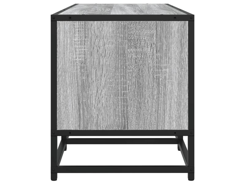  Meuble tv - banc tv - meuble de rangement sonoma gris 180x35x41 cm bois d'ingénierie  - Conforama E