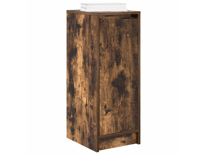  Meuble à chaussure | armoire à chaussures chêne fumé 29,5x34x76 cm bois d'ingénierie  - Conforama D