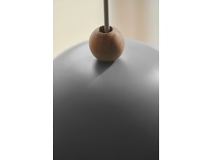 Suspension style nordique, chambre enfant, gaston en métal et bois bleu, ip20, nordlux