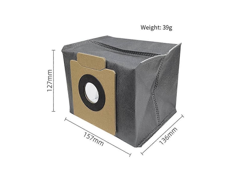  4pcs for x8 pro, x10 pro omni dust bags replacement bag spare parts accessories  - Conforama C