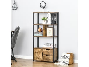Bibliotheque coloris  bicolore 3 étagère(s) <strong>PANGIVO</strong> <strong></strong> - 58 cm x 122 cm