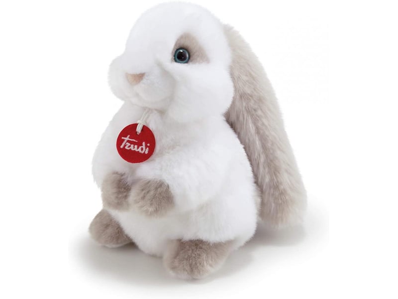 Peluche lapin clemente gris et blanc TUD23704 - Conforama A