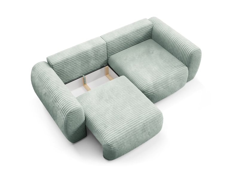  Canapé convertible premium cloud vert  - Conforama E