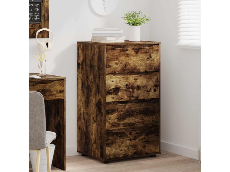  Armoires de rangement salon 60 x 48 x 105 cm bois d'ingénierie shl6337  - Conforama E